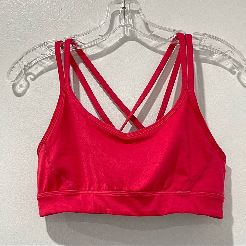 Manduka Bra Top in Hot Pink Size M